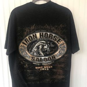 IRON HORSE SALOON Men’s Shirt Large